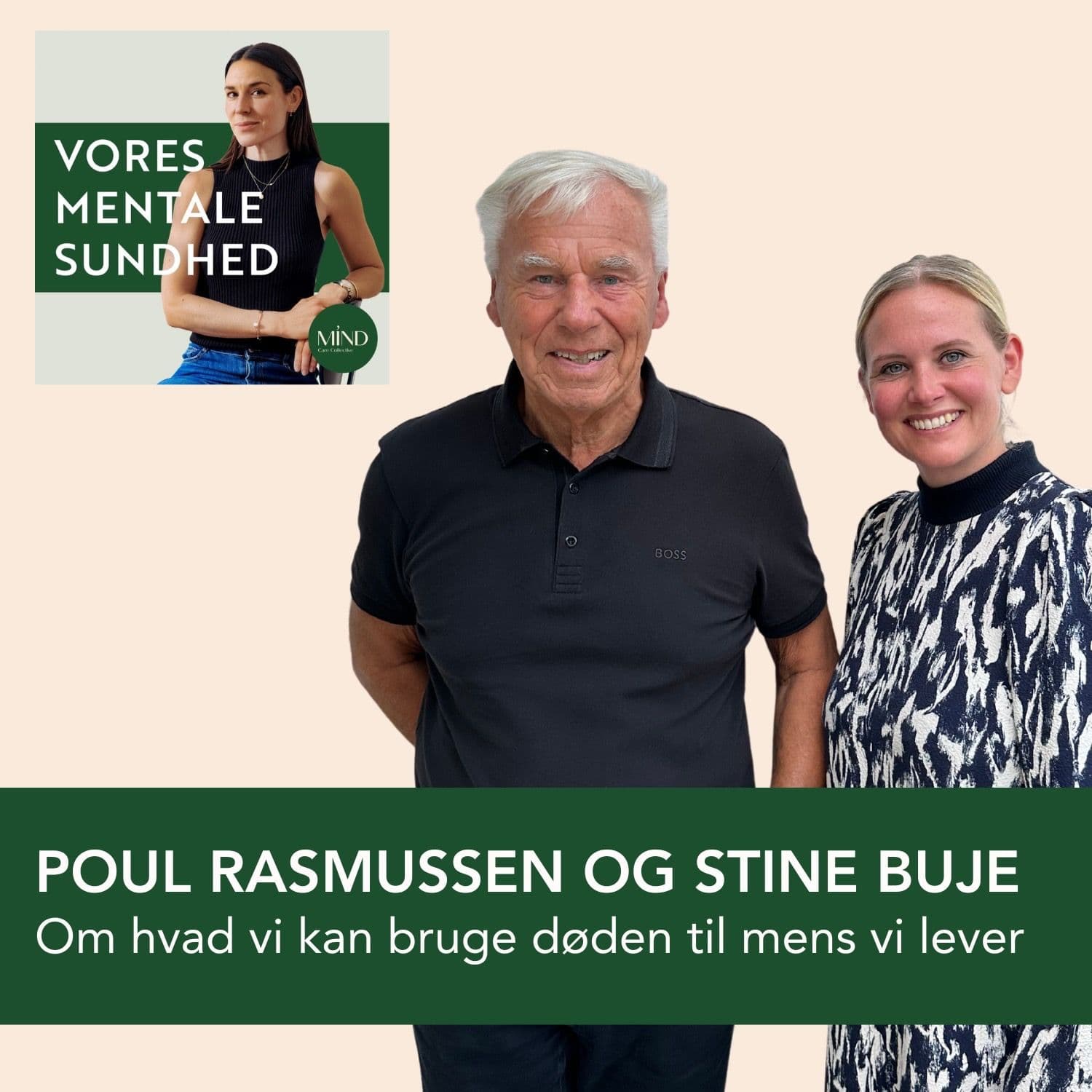 Om hvad vi kan bruge døden til, mens vi lever med Poul Rasmussen og Stine Buje artwork