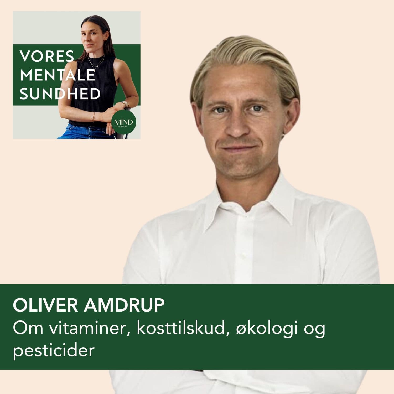 Vitaminer, kosttilskud, økologi og pesticider - hvorfor er det vigtigt at kende til? Med Oliver Amdrup artwork