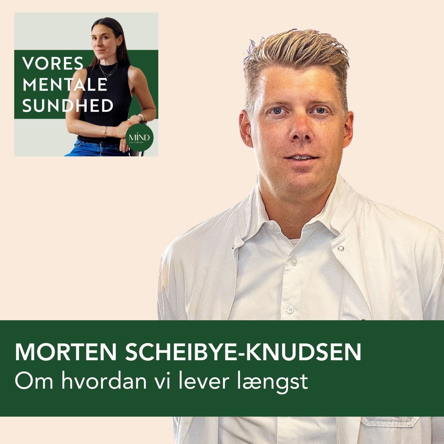 Om hvordan du lever længst! Med international forsker, Morten Scheibye Knudsen artwork