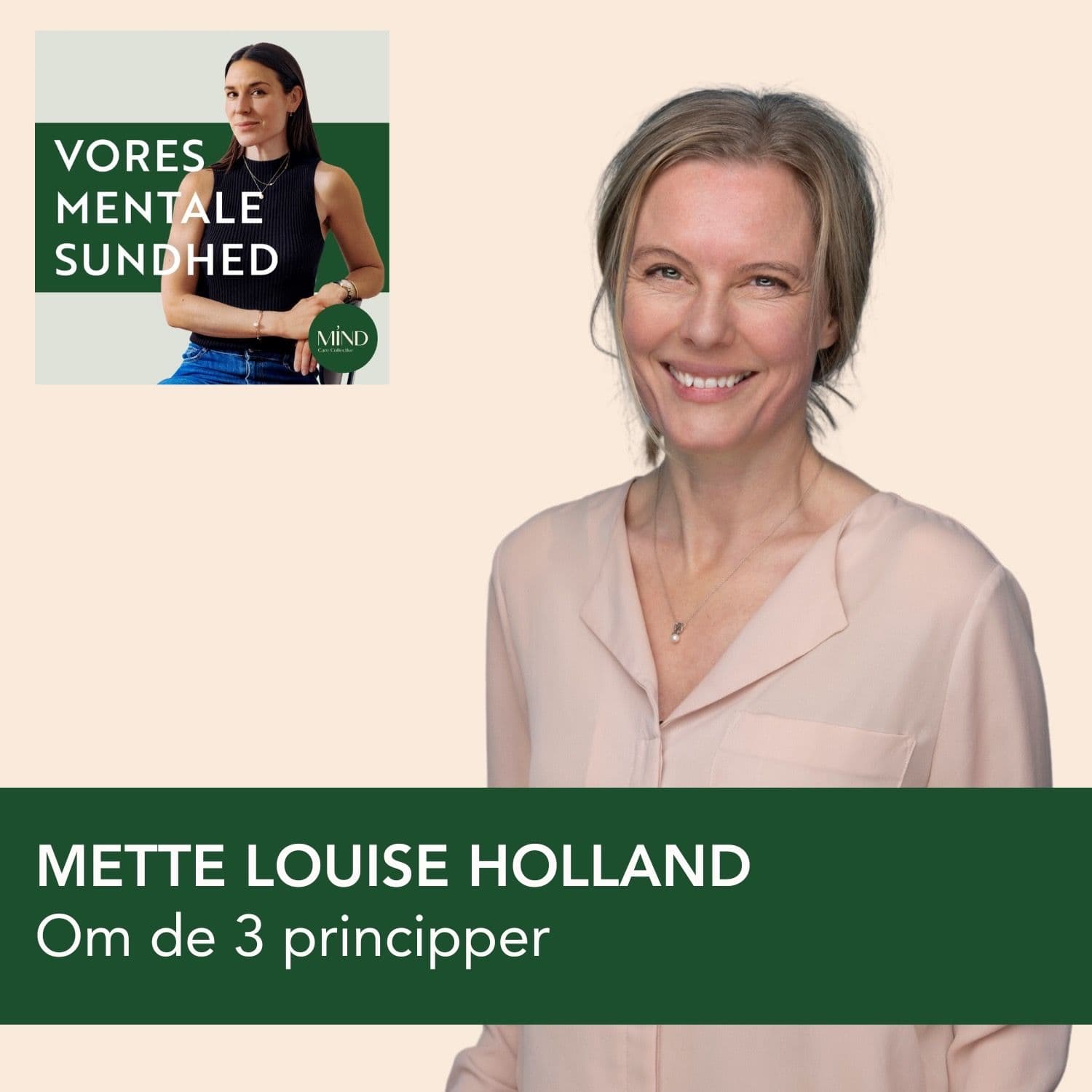 Mette Louise Holland om hvorfor du kan blive fri ved at forstå, at du er født i målet (og om de 3 principper) artwork