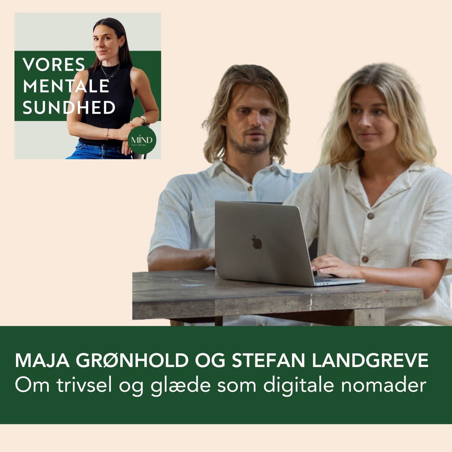 Maja og Stefan har bosat sig på en palmestrand. Mon nomade-livet bringer dem mere glæde, lykke og frihed? artwork