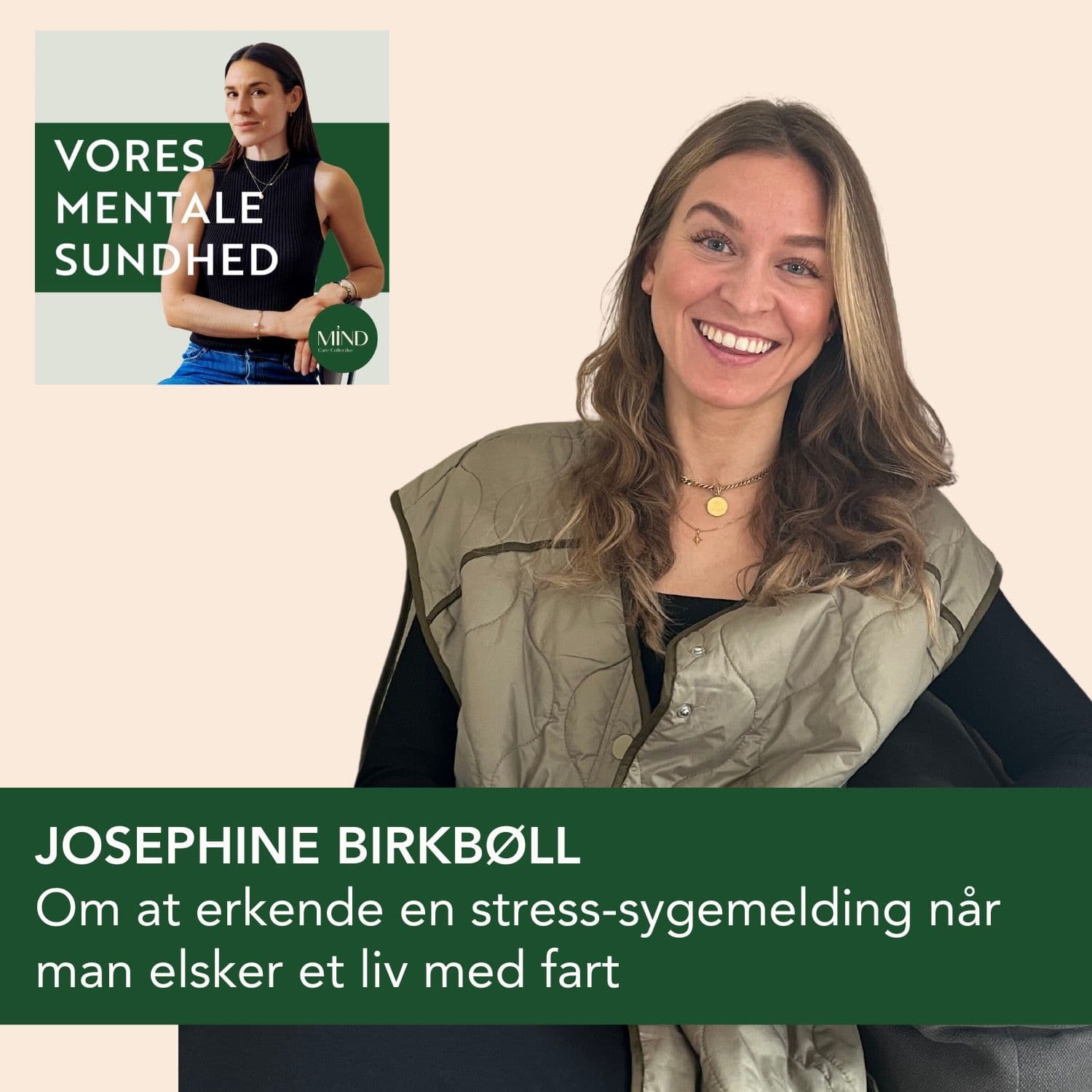 Josephine Birkbøll om at erkende en stress-sygemelding når man elsker et liv med fart artwork