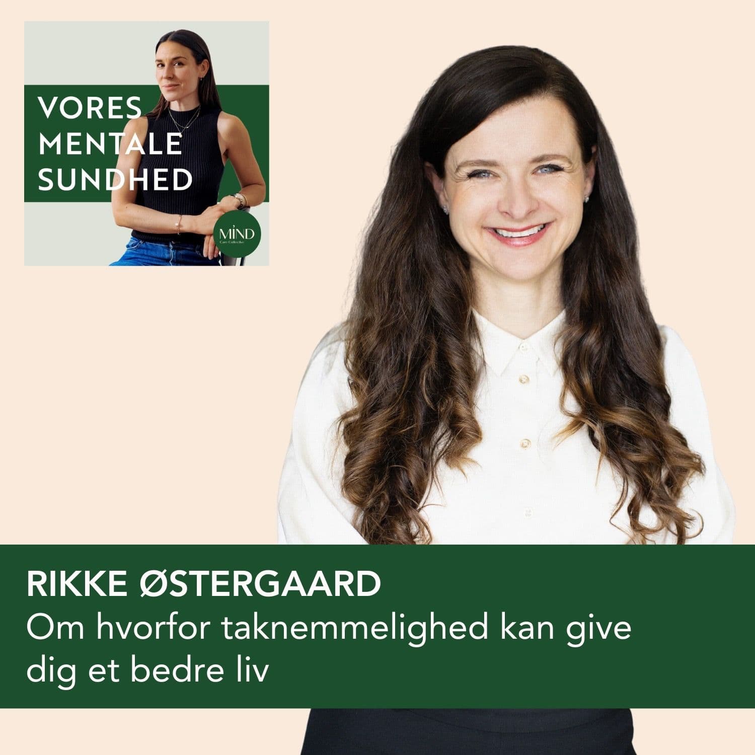 Om hvorfor taknemmelighed kan give os et bedre liv med Rikke Østergaard (genudsendelse) artwork