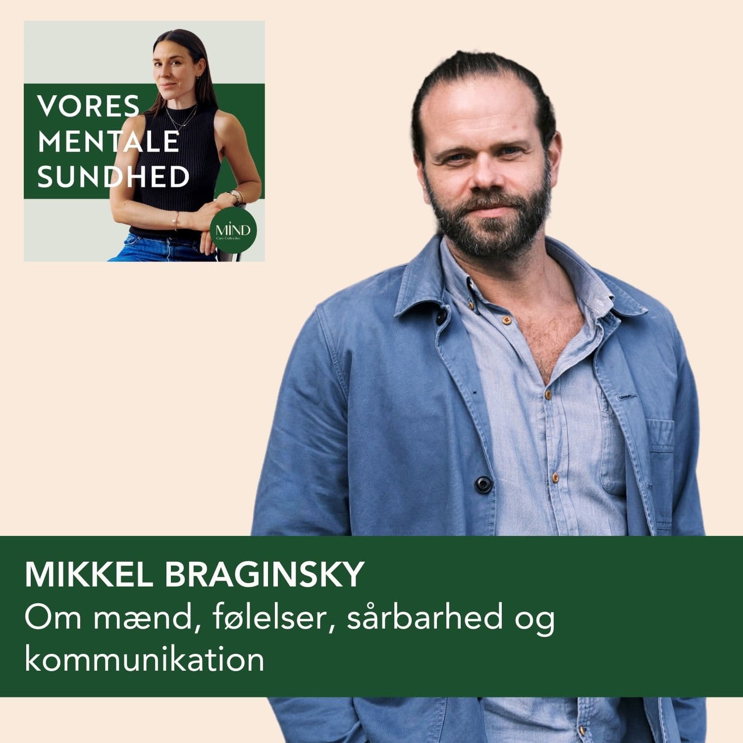 Mænd, følelser, sårbarhed og kommunikation - med coach og forfatter Mikkel Braginsky artwork