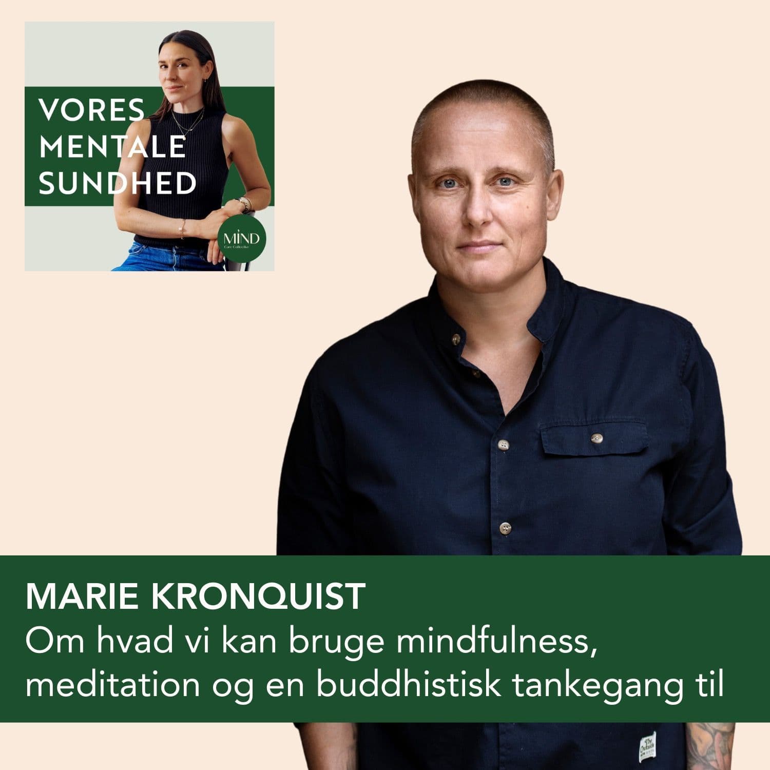 Om hvad vi kan bruge mindfulness, meditation og en buddhistisk tankegang til i et moderne liv med Marie Kronquist artwork