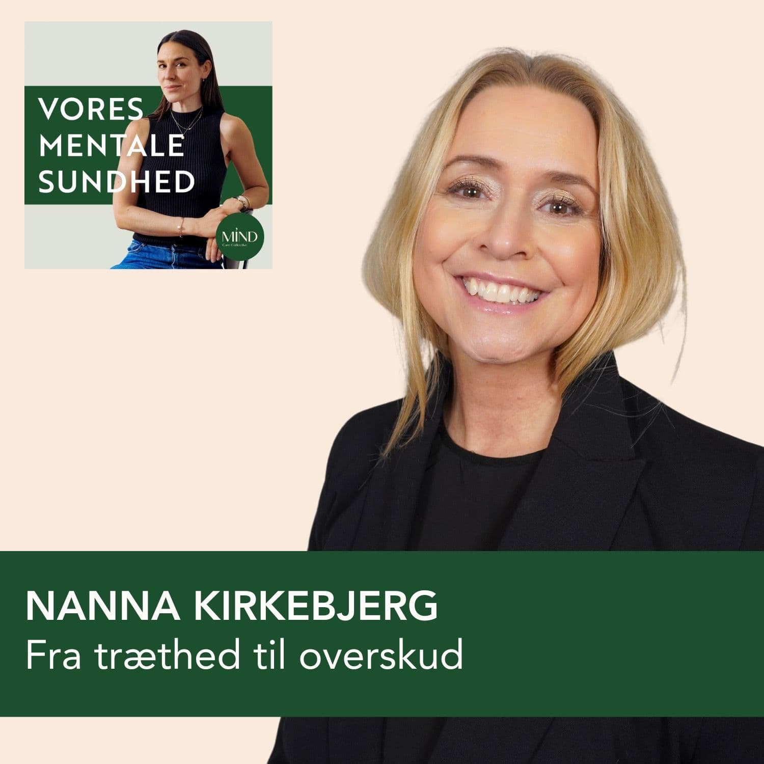 Fra træthed til overskud med læge og ekspert i holistisk sundhed, Nanna Kirkebjerg artwork