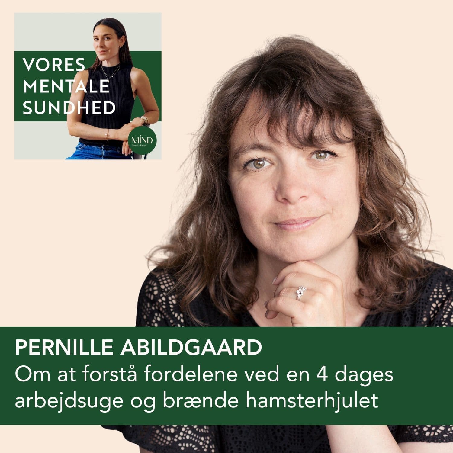 Brænd hamsterhjulet og forstå fordelene ved en 4-dages arbejdsuge med Pernille Abildgaard artwork