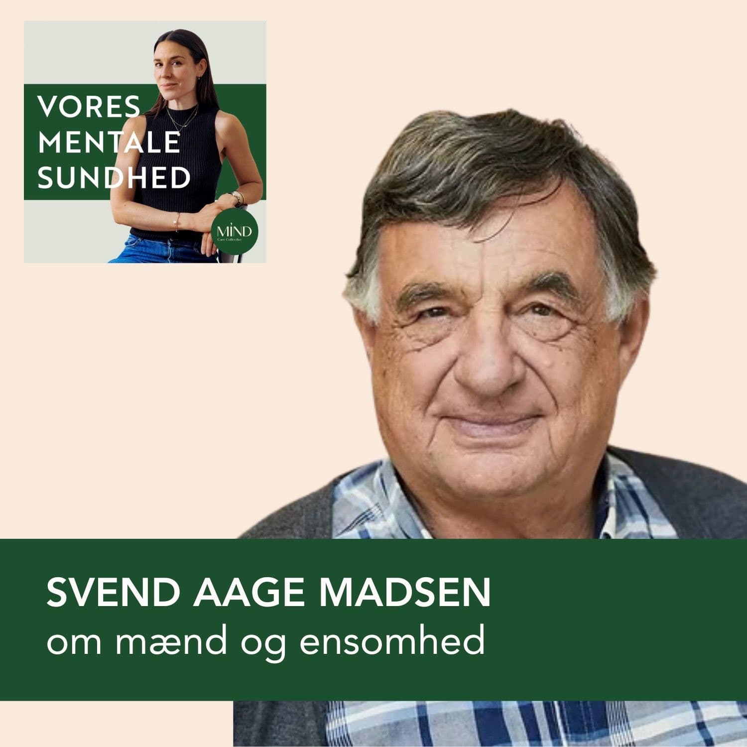 Ensomhed, mænd og mental sundhed
med psykolog og ph.d. Svend Aage Madsen artwork