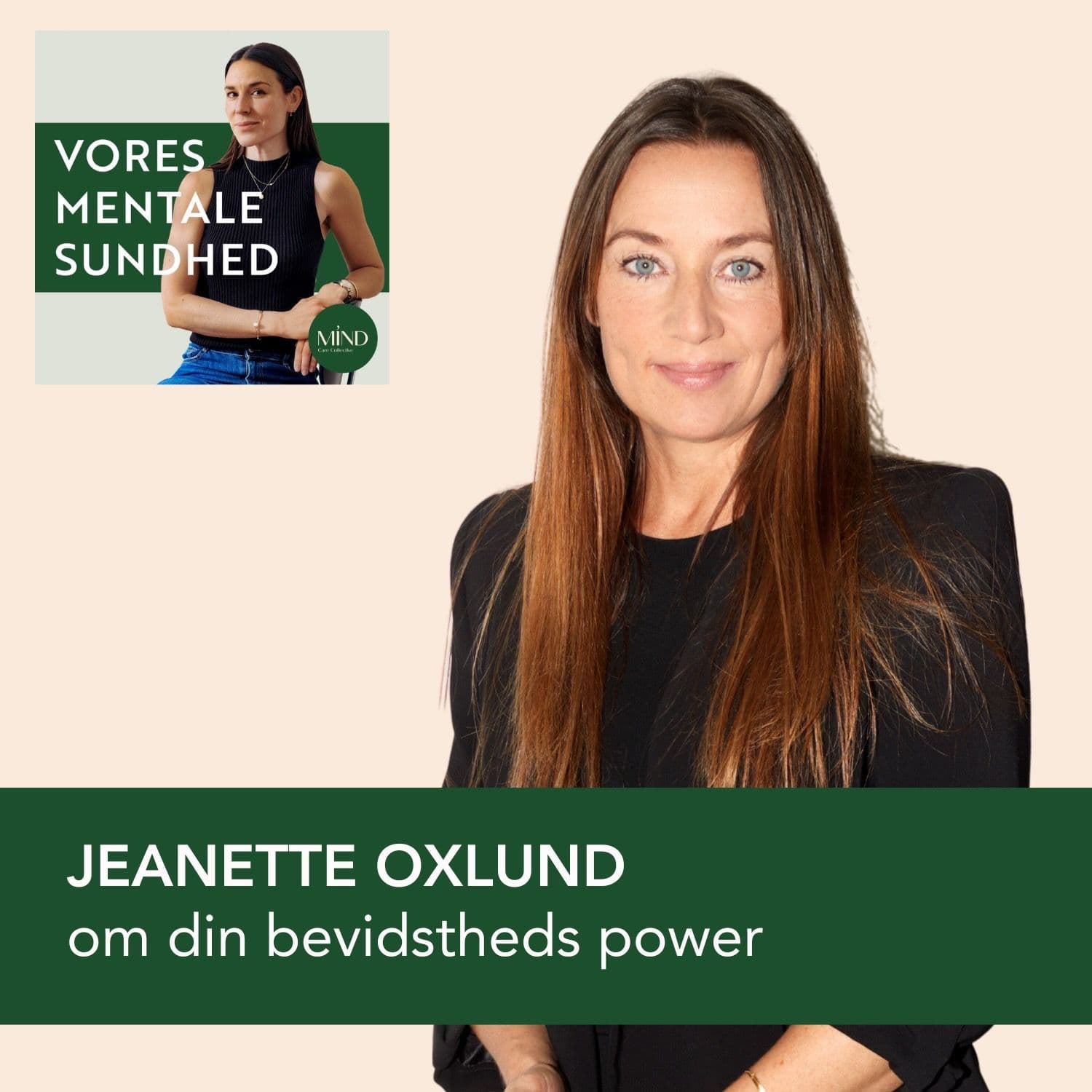 Dine tanker afgør dit liv – med bevidsthedsekspert, Jeanette Oxlund artwork