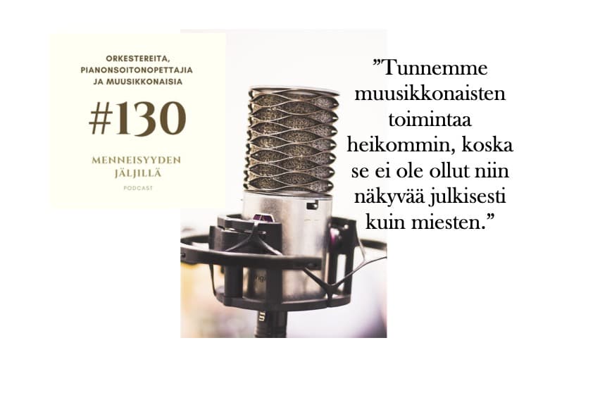 #130 Orkestereita, pianonsoitonopettajia ja muusikkonaisia artwork