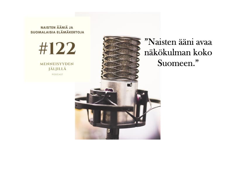 #122 Naisten ääniä ja suomalaisia elämäkertoja artwork