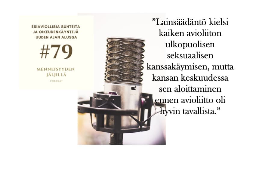#79 Esiaviollisia suhteita, rikottuja lupauksia ja oikeudenkäyntejä artwork