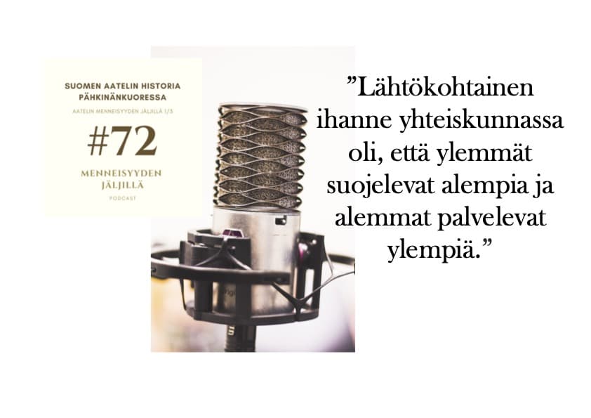 #72 Suomen aatelin historia pähkinänkuoressa artwork