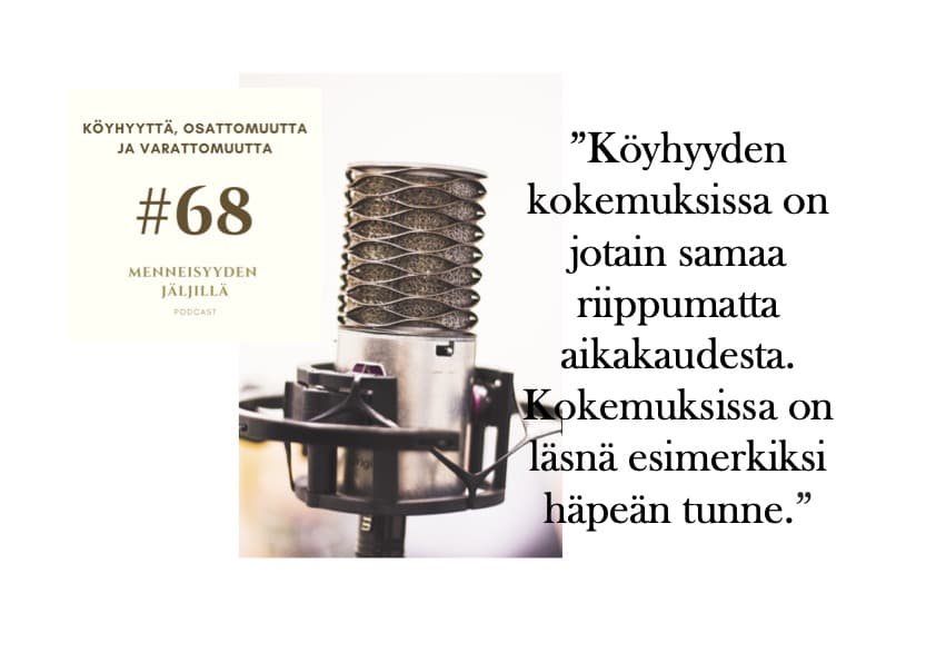 #68 Köyhyyttä, osattomuutta ja varattomuutta artwork