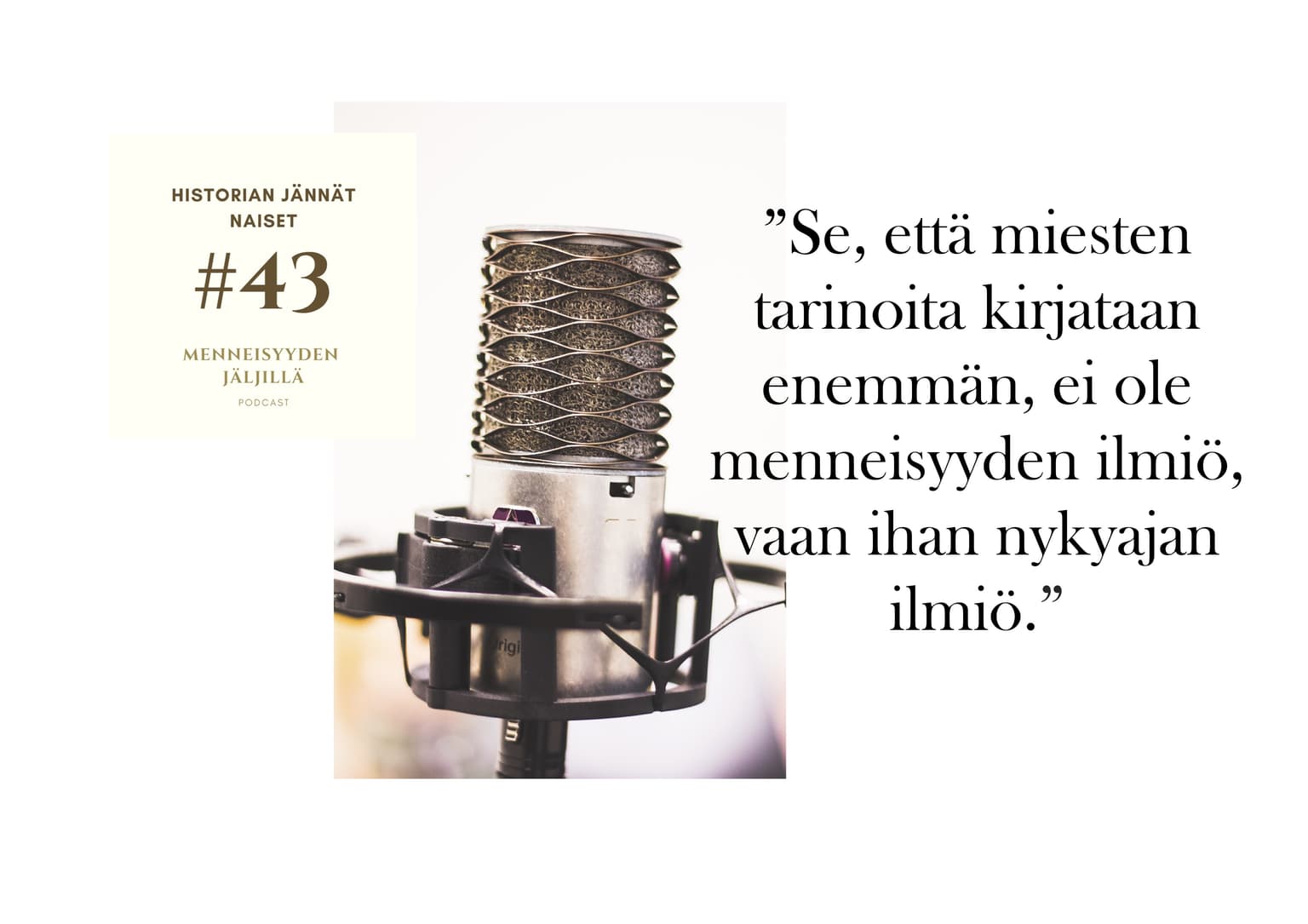 #43 Historian jännät naiset artwork