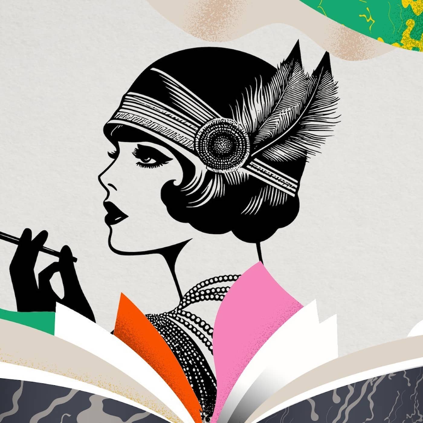 The Great Gatsby – kärlek, död och extravaganta fester artwork