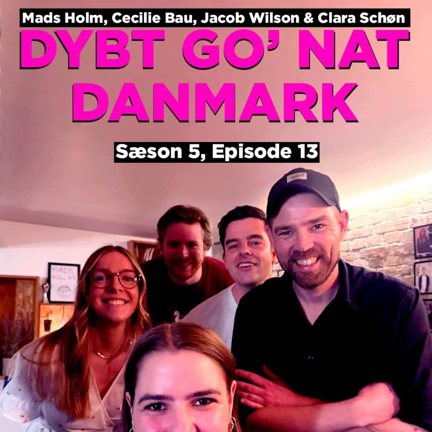 Mads Holm, Cecilie Bau, Jacob Wilson & Clara Schøn artwork