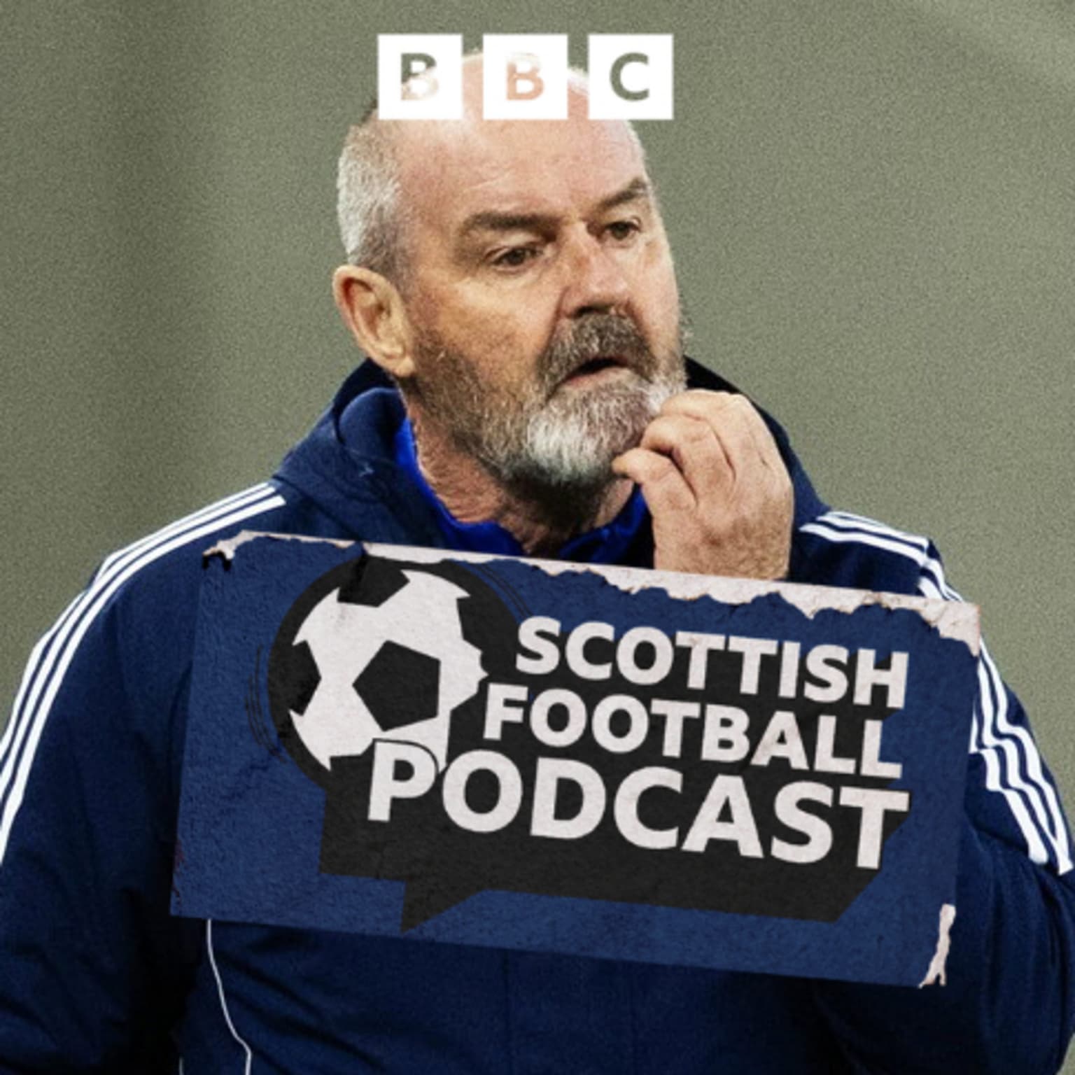 Is Steve Clarke set to stay at Scotland? Plus the Premiership play off preview. artwork
