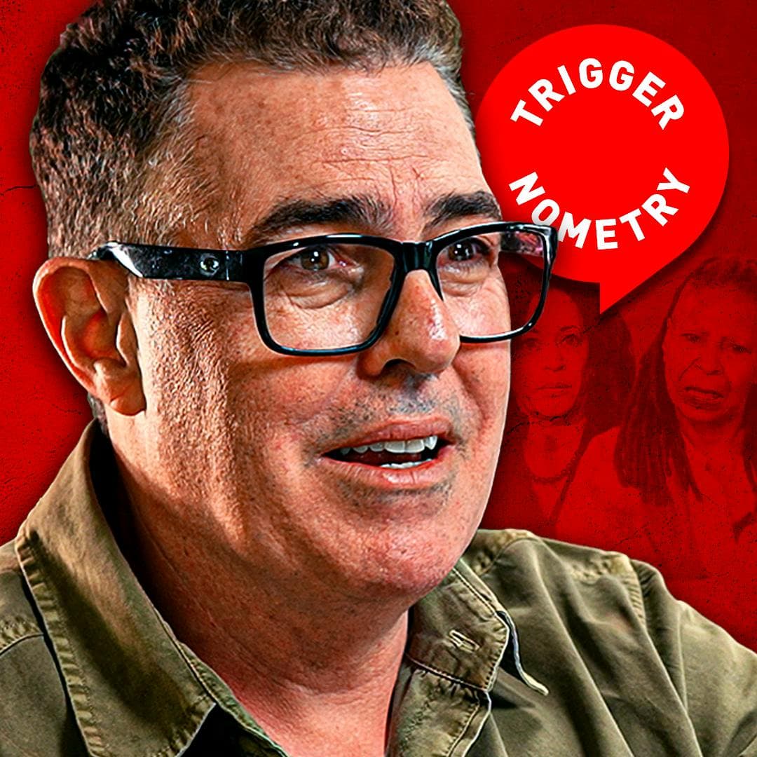 The Race Hustle Is Over - Adam Carolla artwork