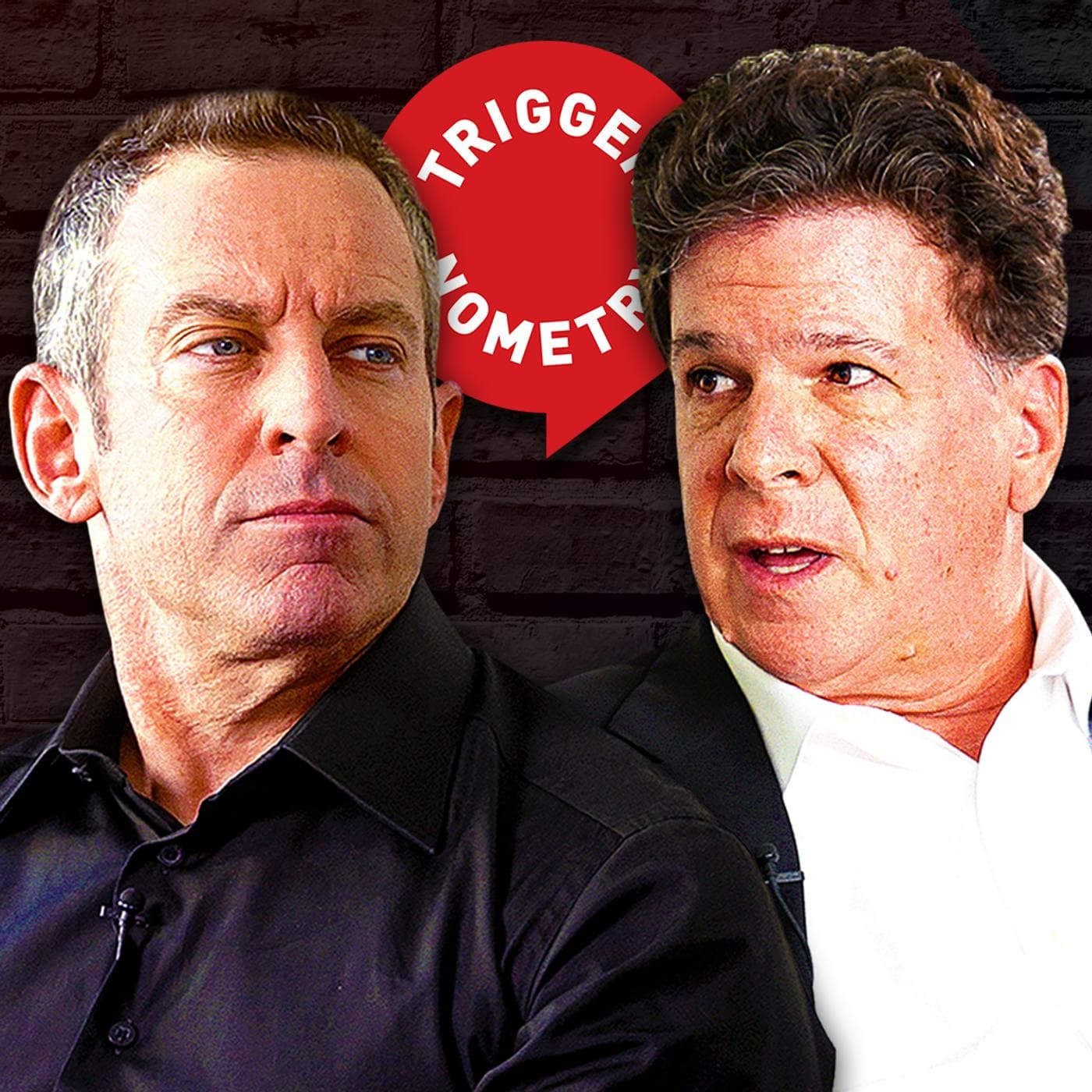 Trump & The Intellectual Dark Web - Sam Harris X Eric Weinstein artwork