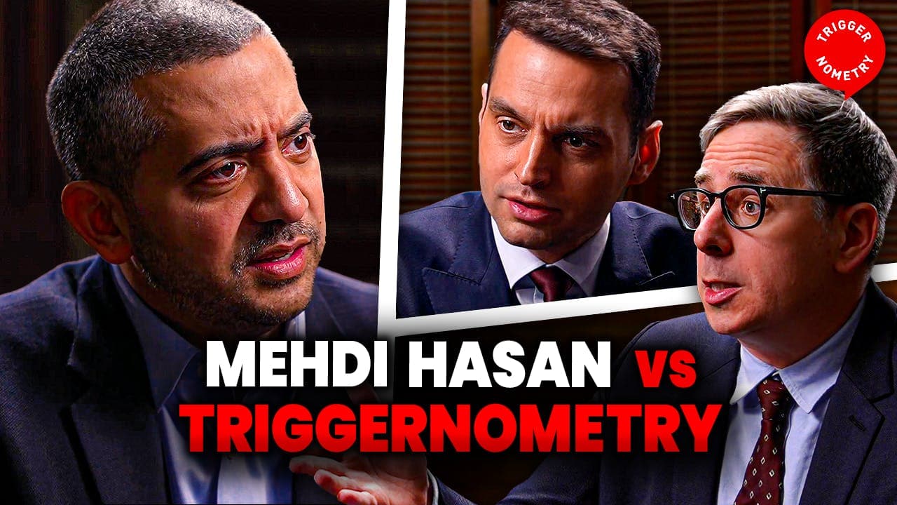 Mehdi Hasan Debate on the Iran War, Immigration and the Israel Lobby artwork