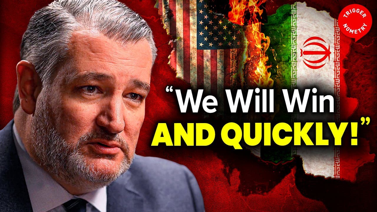 Why I Told President Trump to Attack Iran - Sen. Ted Cruz artwork
