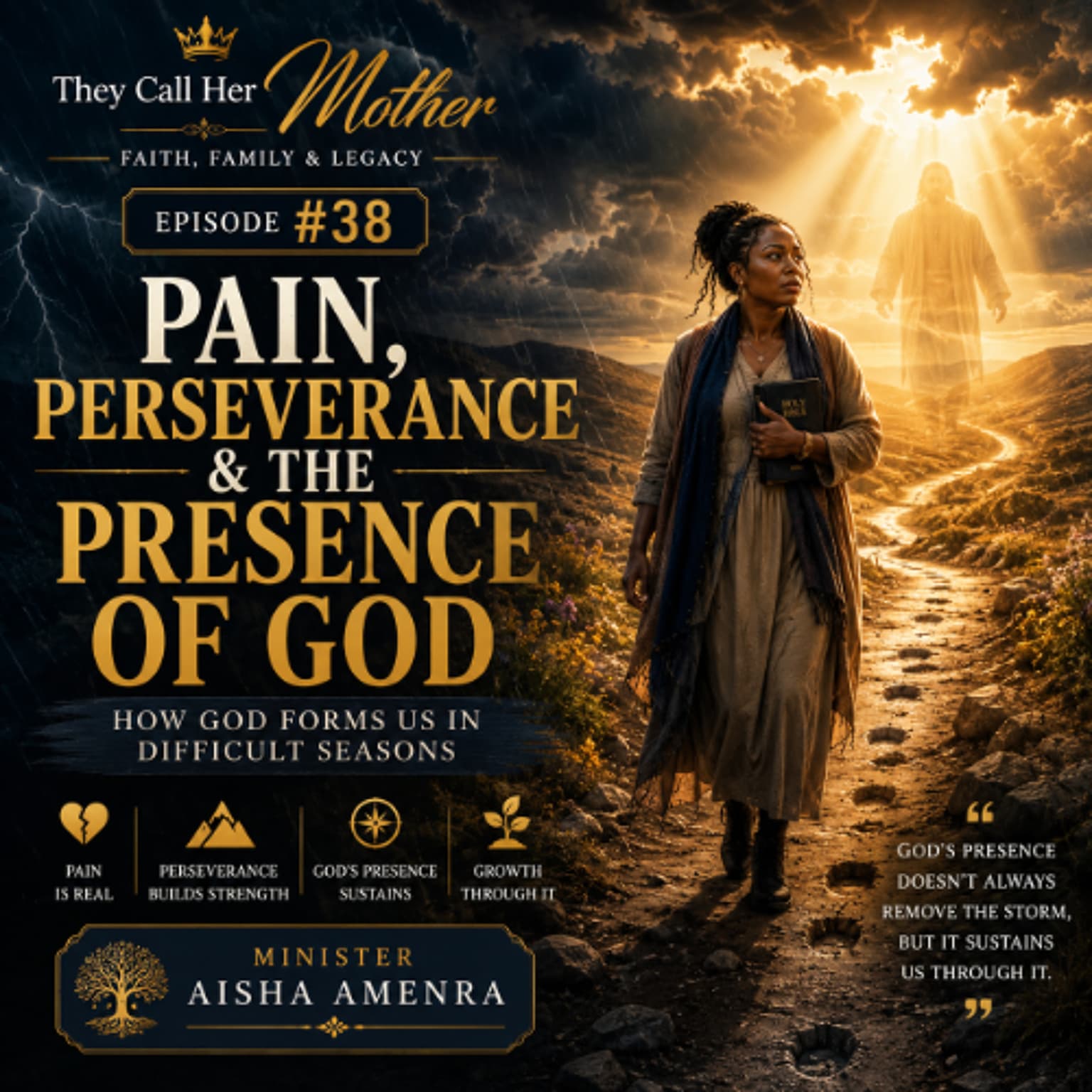 Episode #38: Pain, Perseverance, and the Presence of God artwork