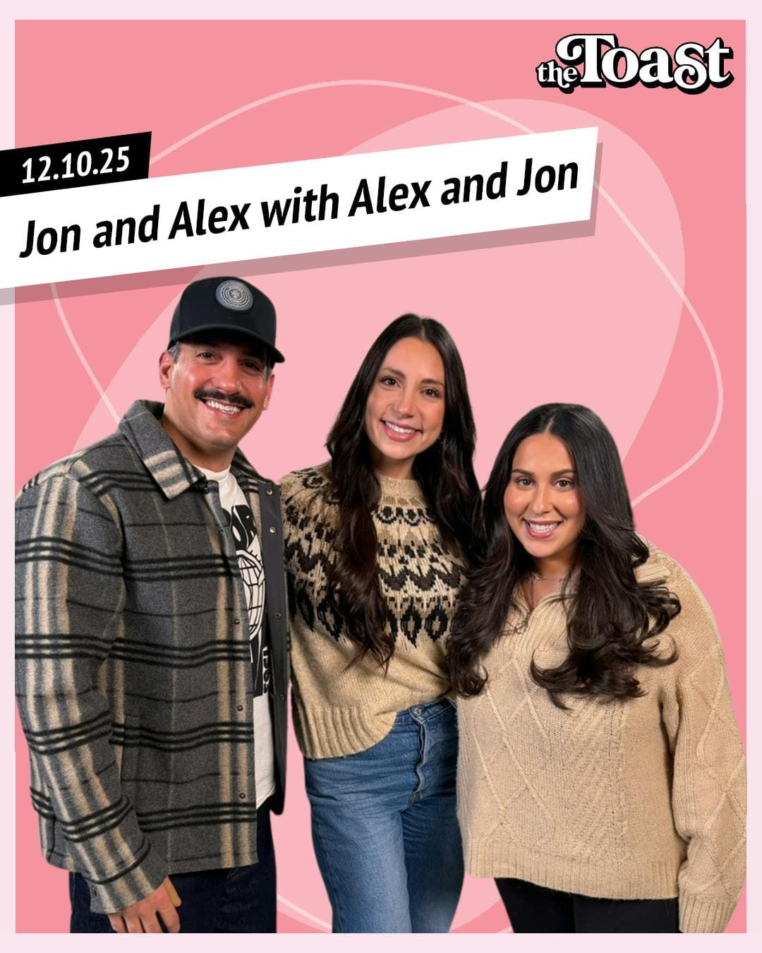 Jon and Alex with Alex and Jon: Wednesday, December 10th, 2025 artwork
