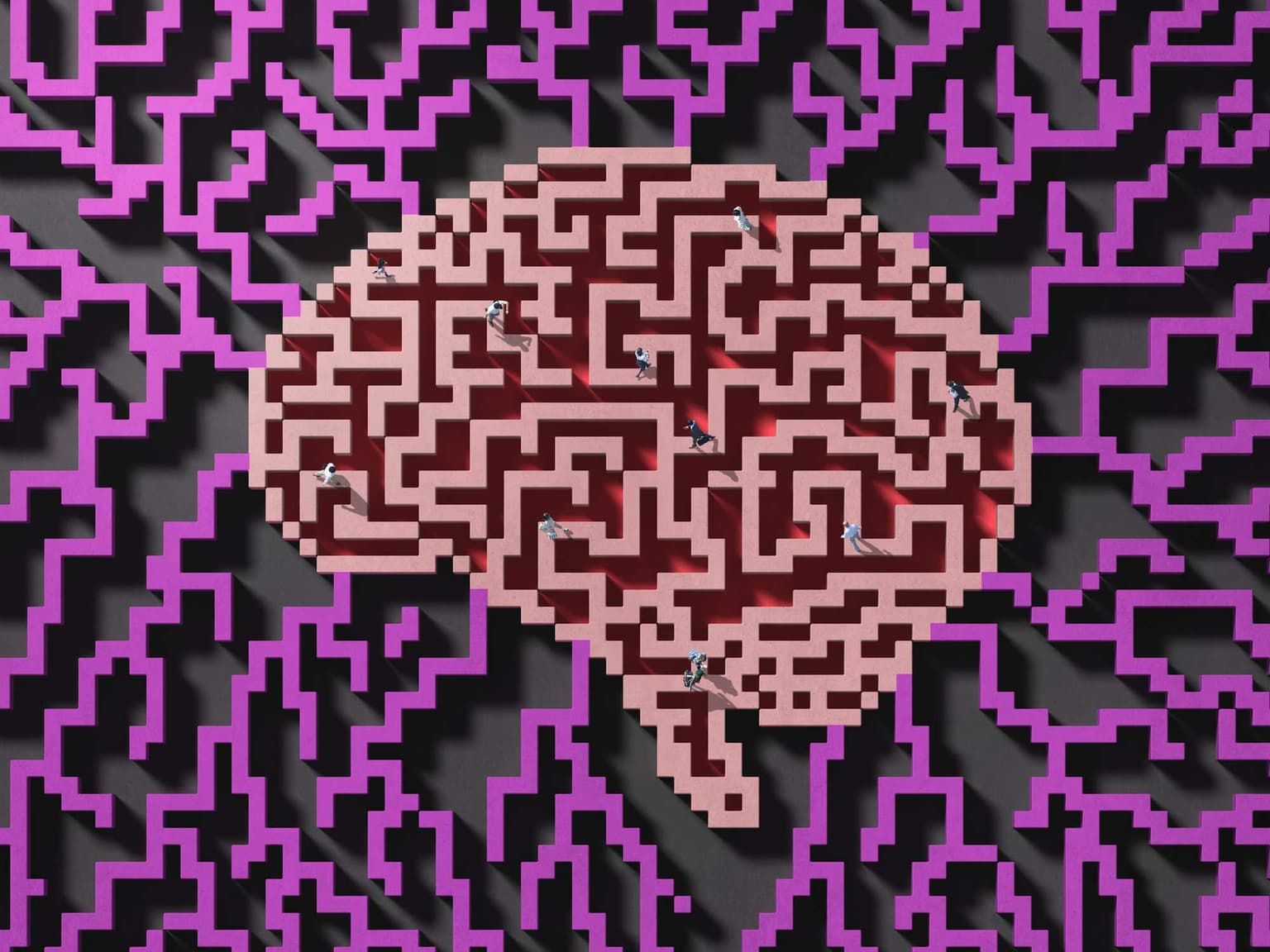 How our brain chemicals drive our behaviour artwork