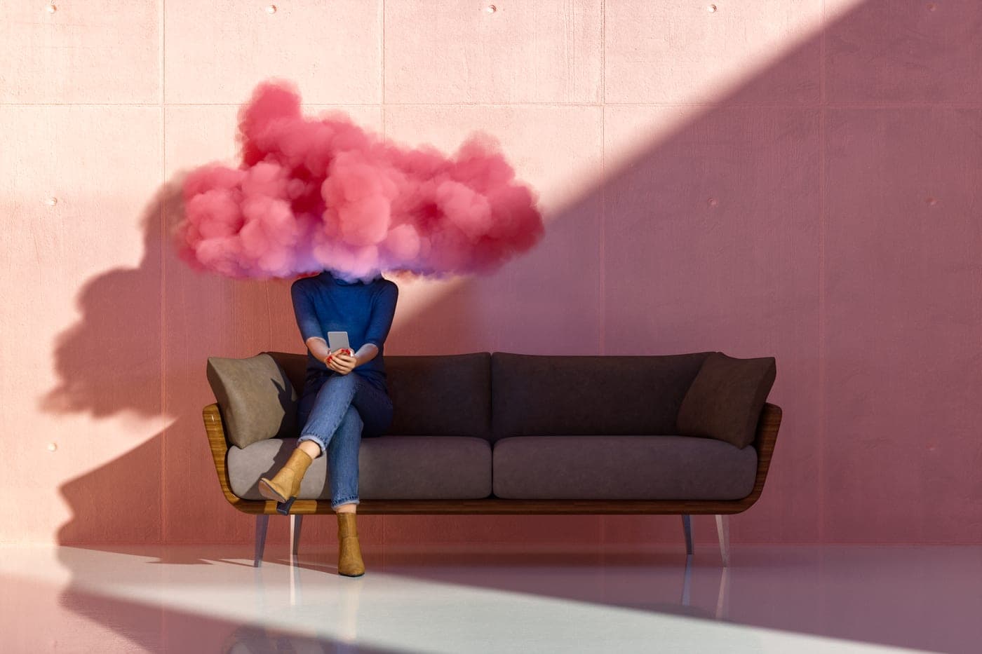 Pleasure, pain, dopamine and the brain artwork