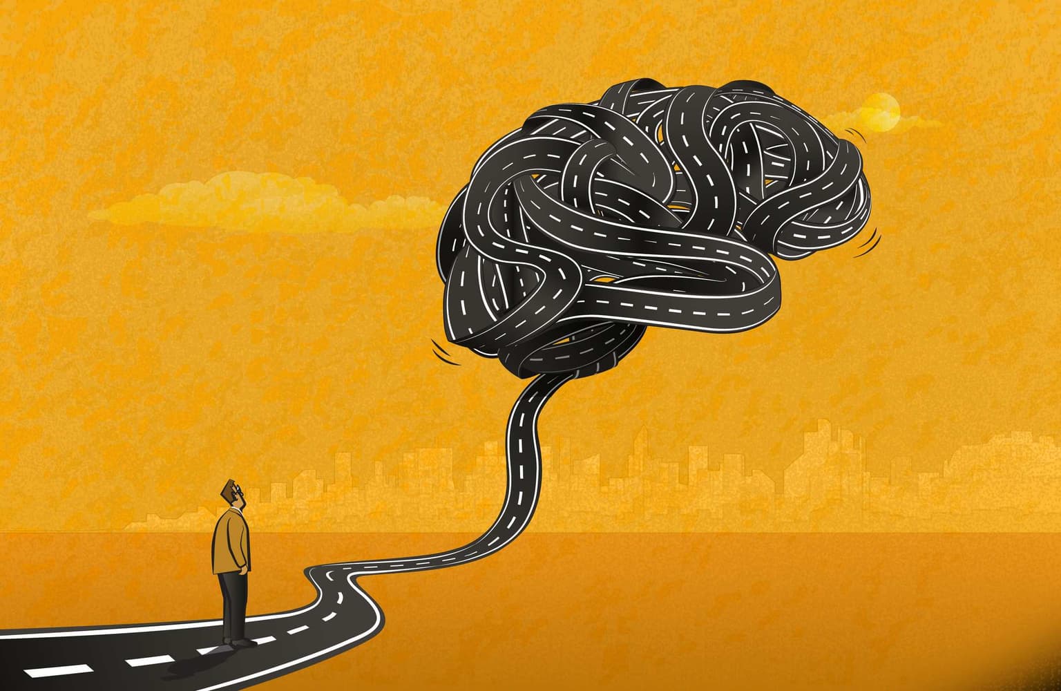 Not broken, just wired differently: ADHD in adulthood artwork