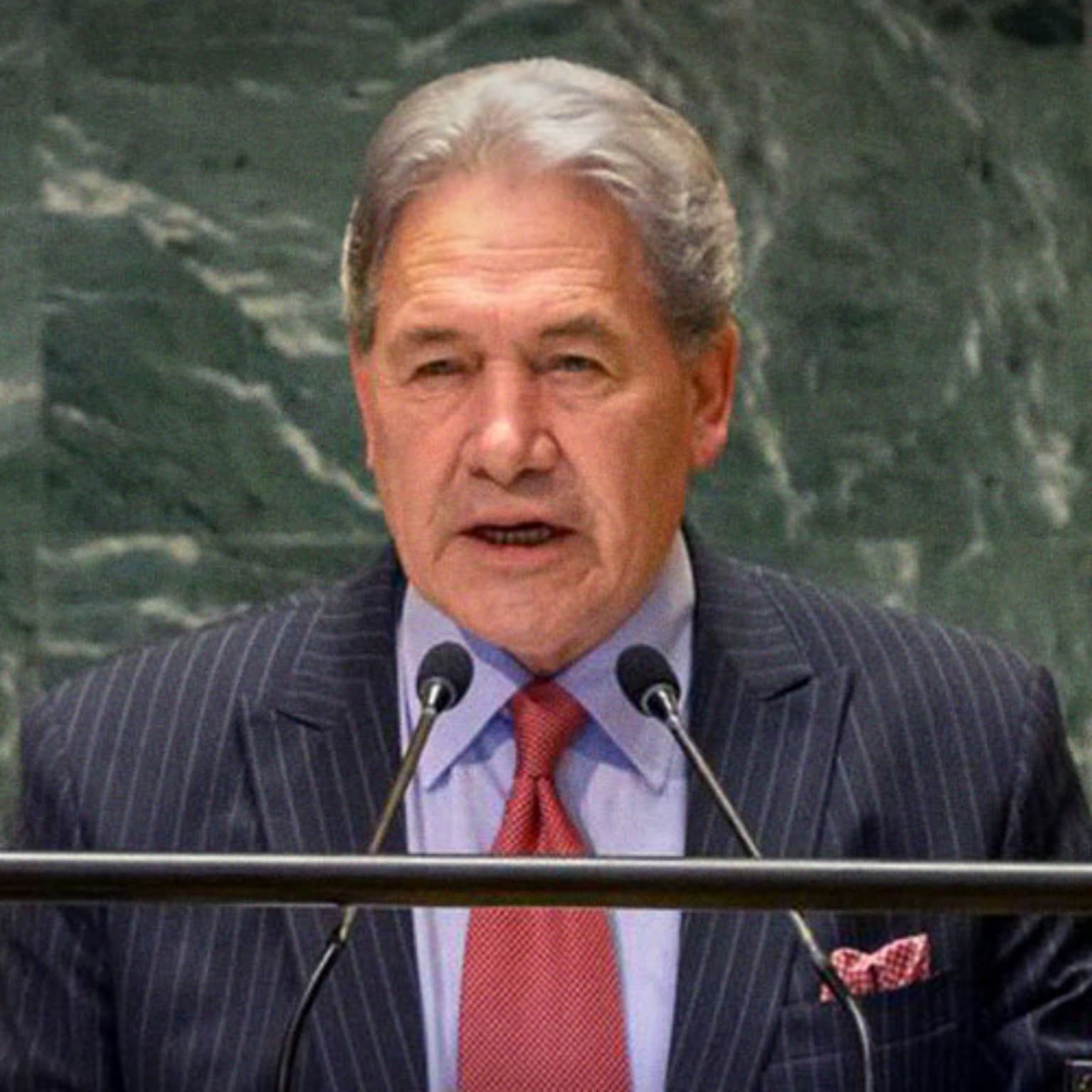 Winston Peters off to UN: Will NZ recognise Palestinian state? artwork