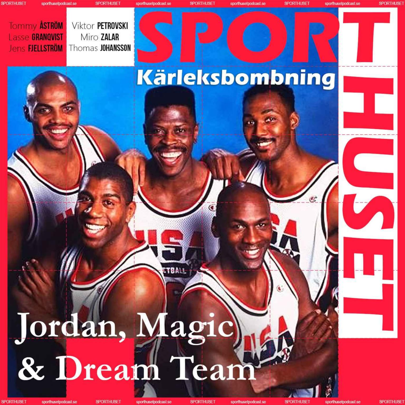 Jordan, Magic & Dream Team artwork