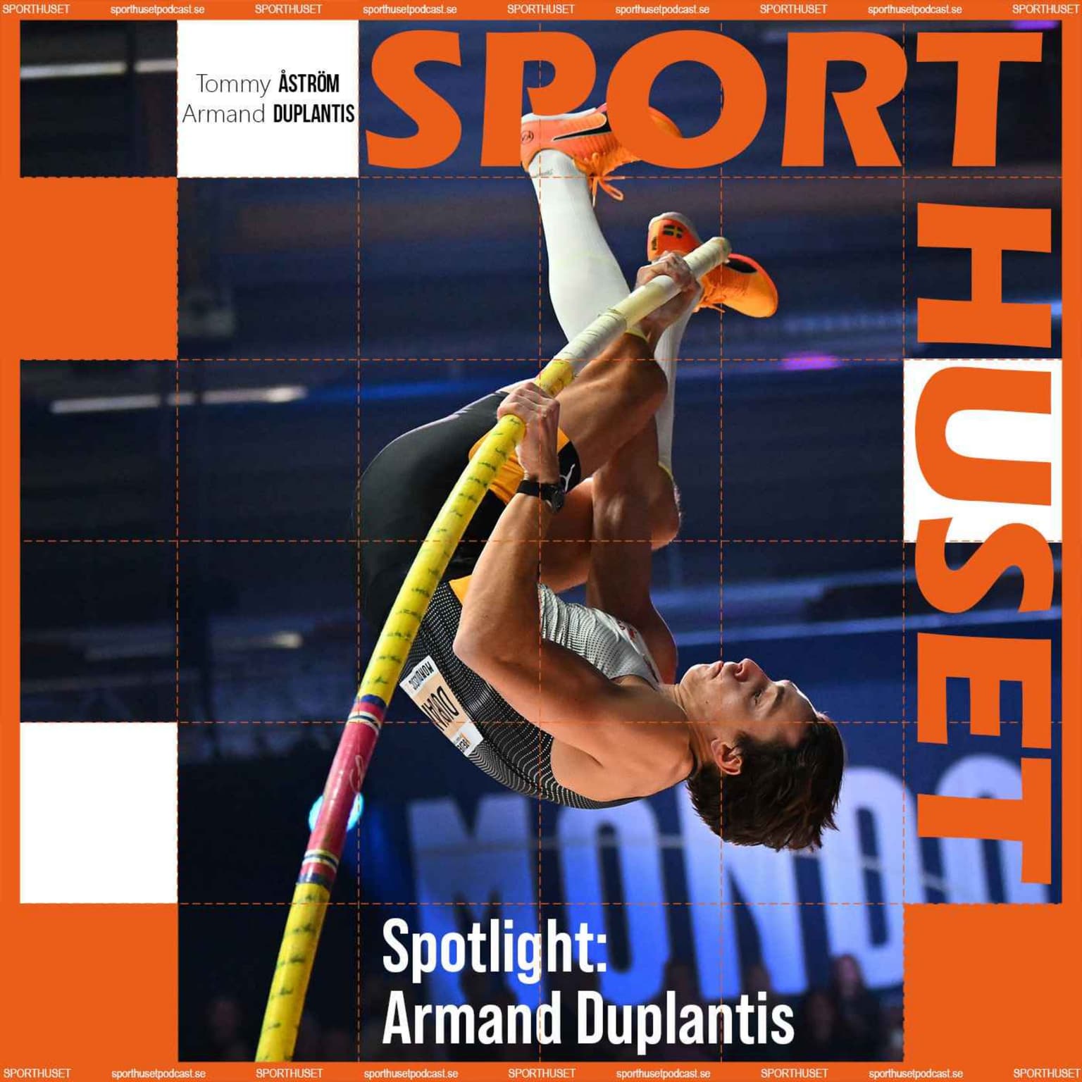 Sporthuset Spotlight - Armand Duplantis artwork