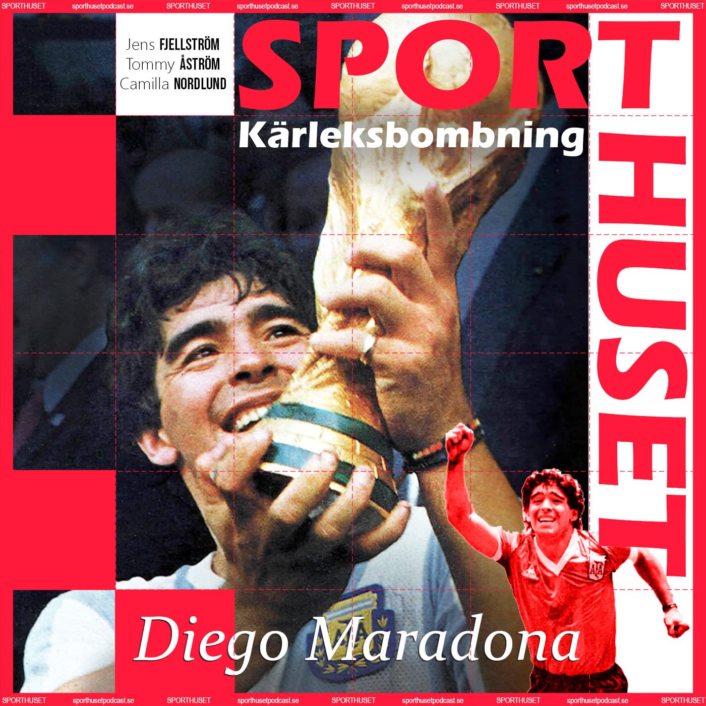 Kärleksbombning - Diego Maradona artwork