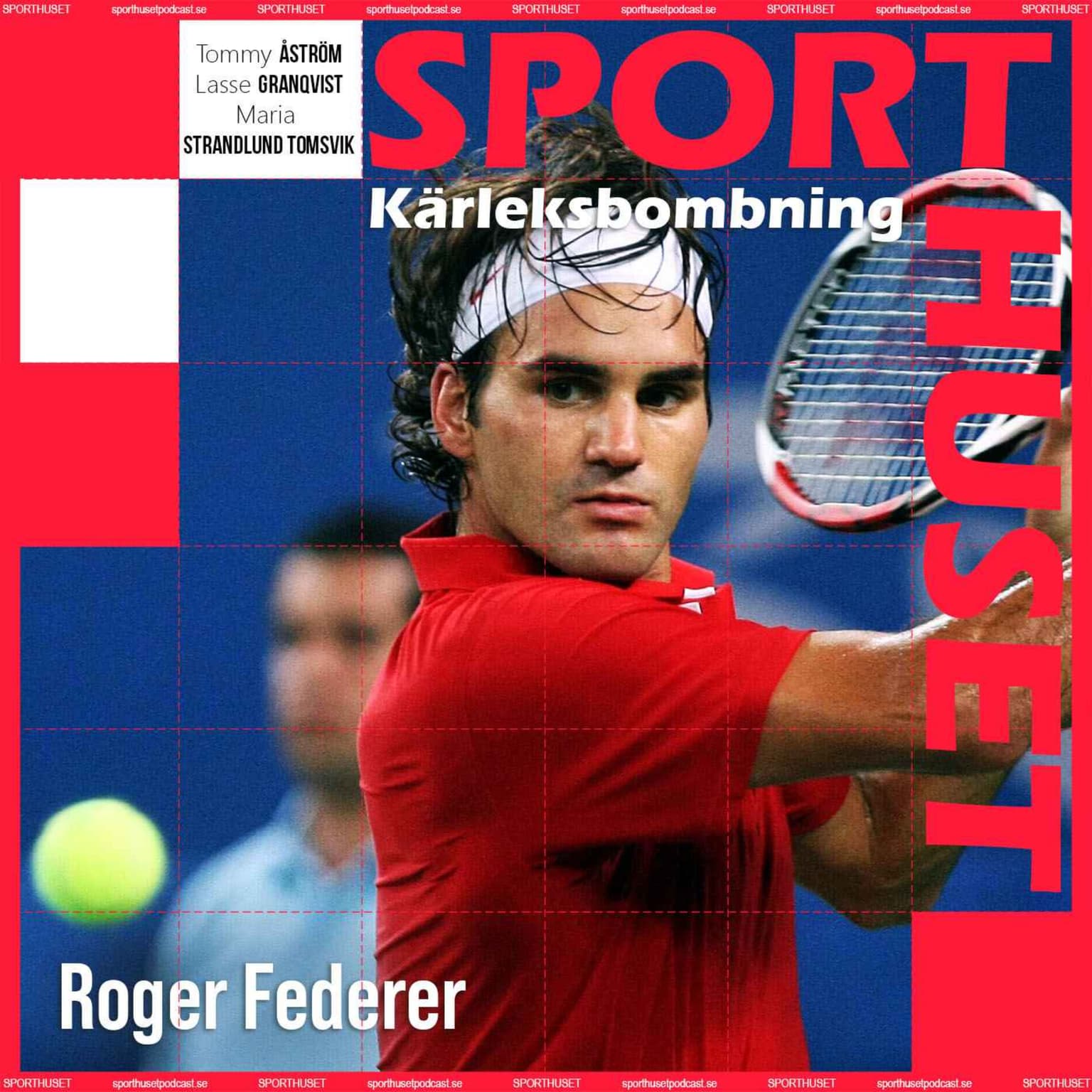 Roger Federer - Kärleksbombning artwork