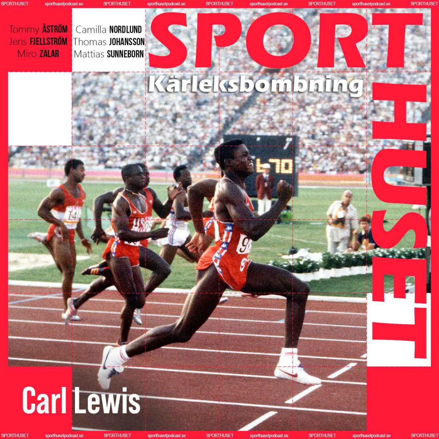 Carl Lewis - Kärleksbombning artwork