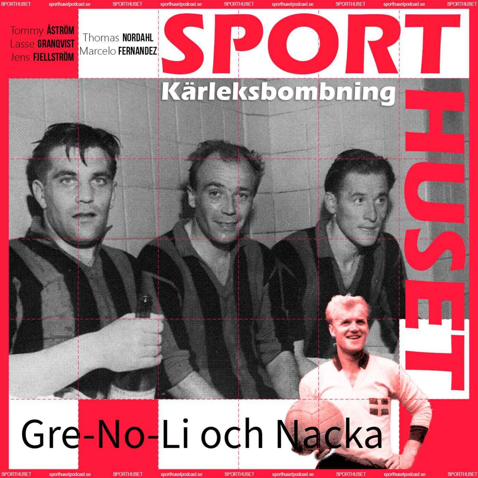 Kärleksbombning - Gre-No-Li och Nacka artwork