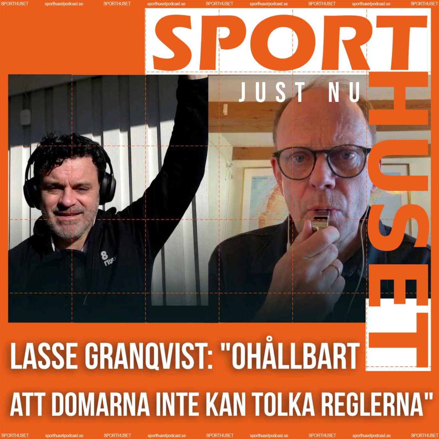 JUST NU. Lasse Granqvist: ”Ohållbart att domarna inte kan tolka reglerna” artwork