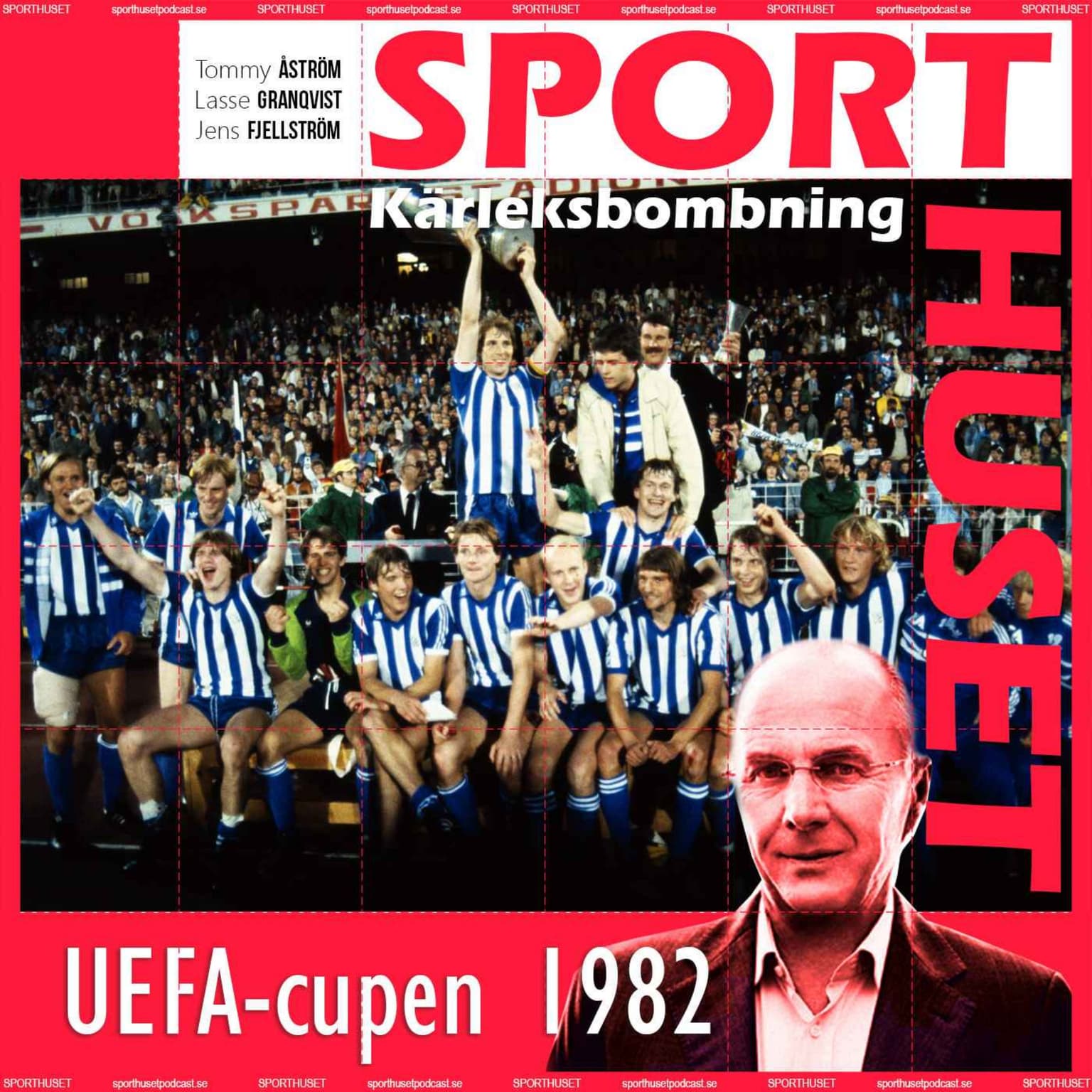 Kärleksbombning - UEFA-cupen 1982 artwork