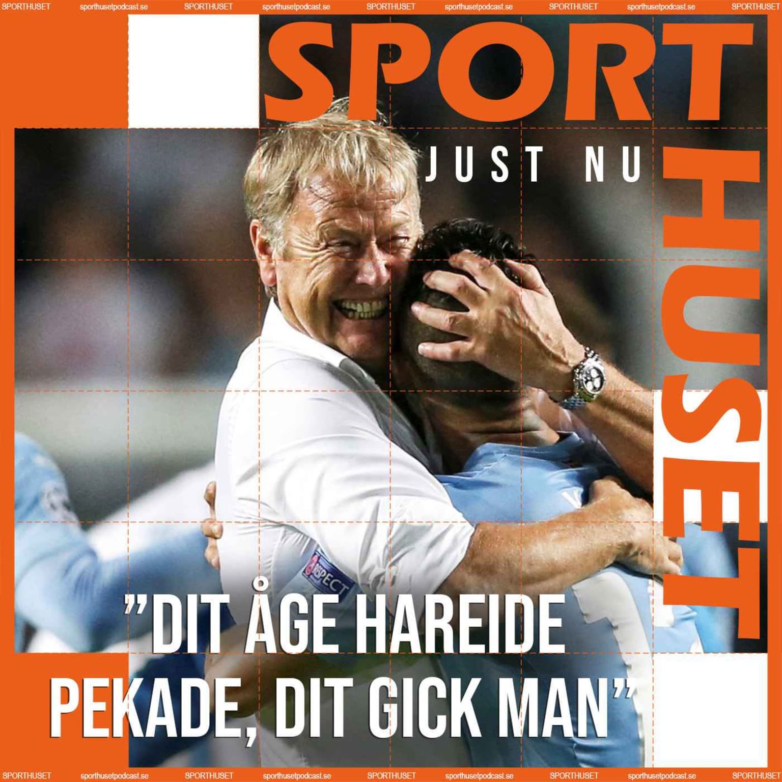Just nu: "Dit Åge Hareide pekade, dit gick man"" artwork