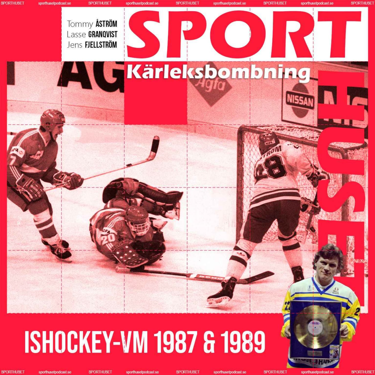 Kärleksbombning - Ishockey-VM 1987 & 1989 artwork