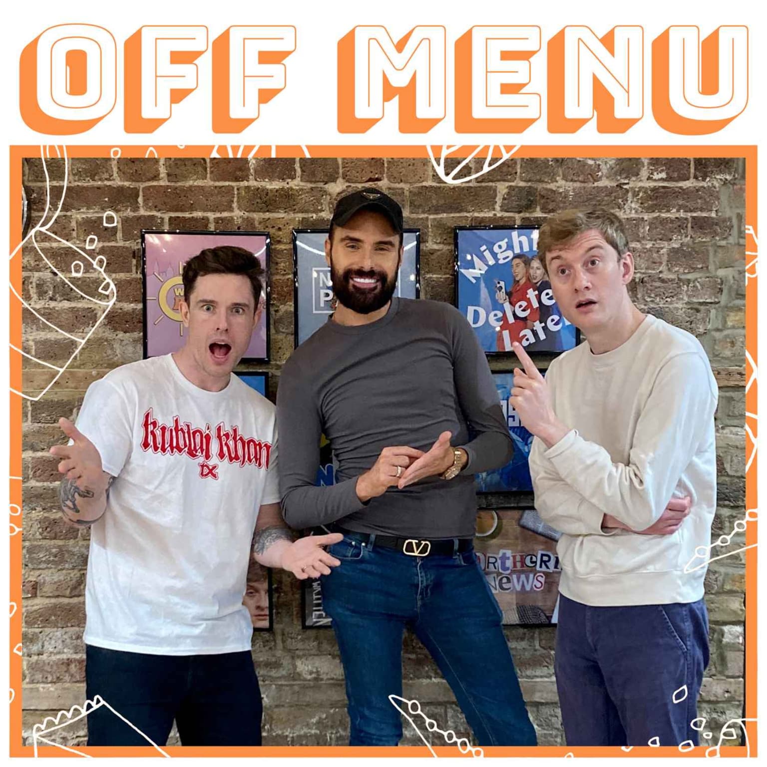 Ep 200: Ed Gamble and James Acaster (with special guest genie Rylan Clark) artwork