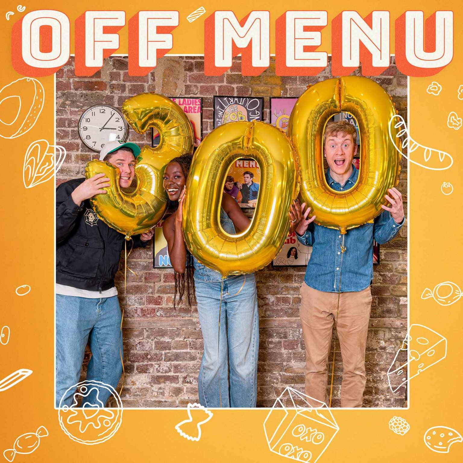 Ep 300: Ed Gamble and James Acaster (with special guest genie AJ Odudu) artwork