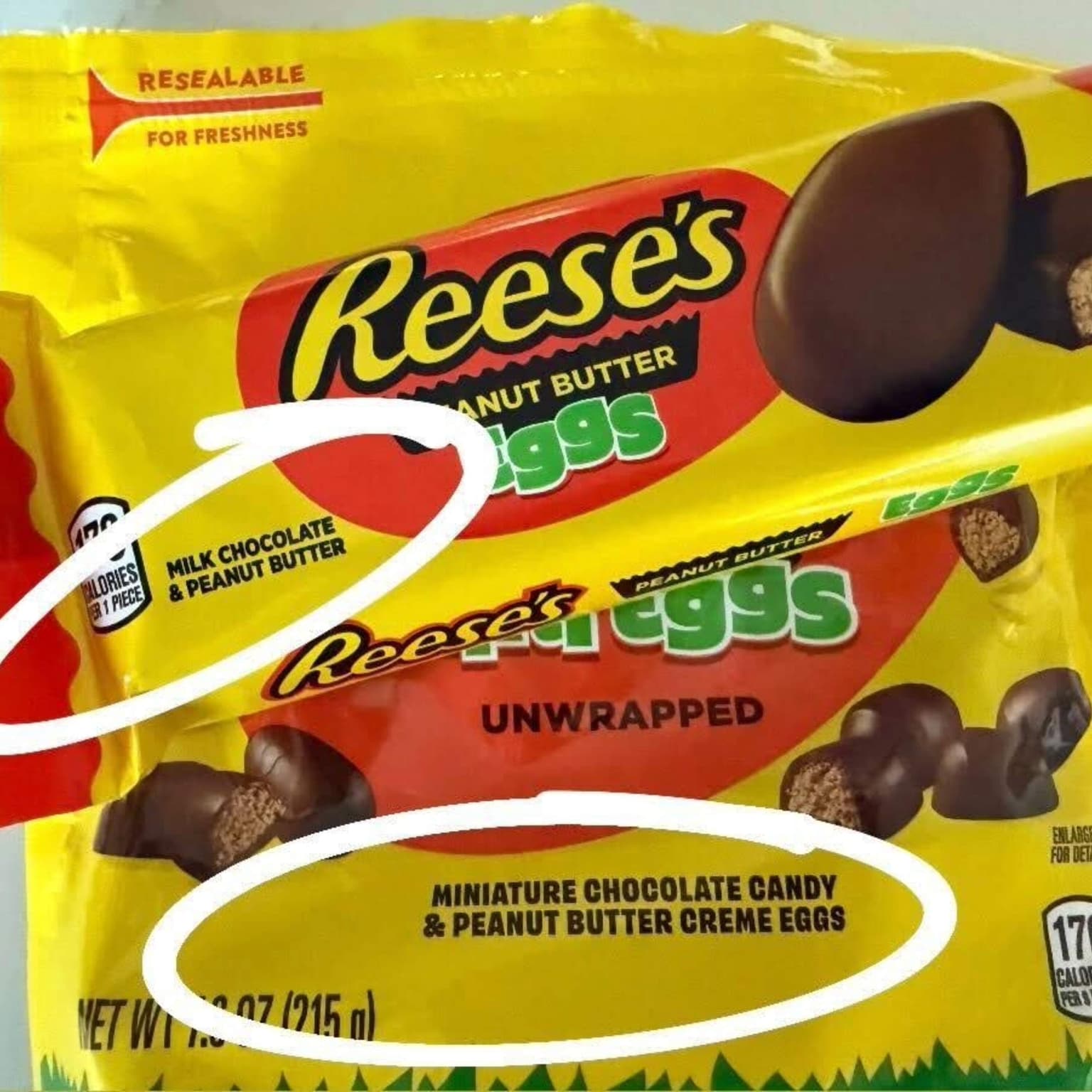 Reese’s heir vs. chocolate skimpflation artwork