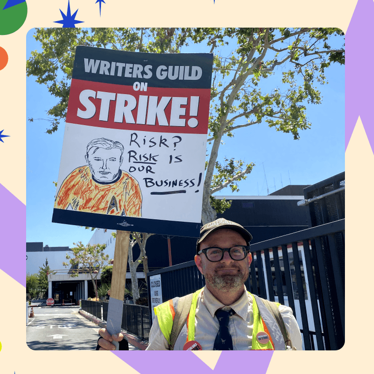 The secret entrance that sidesteps Hollywood picket lines artwork