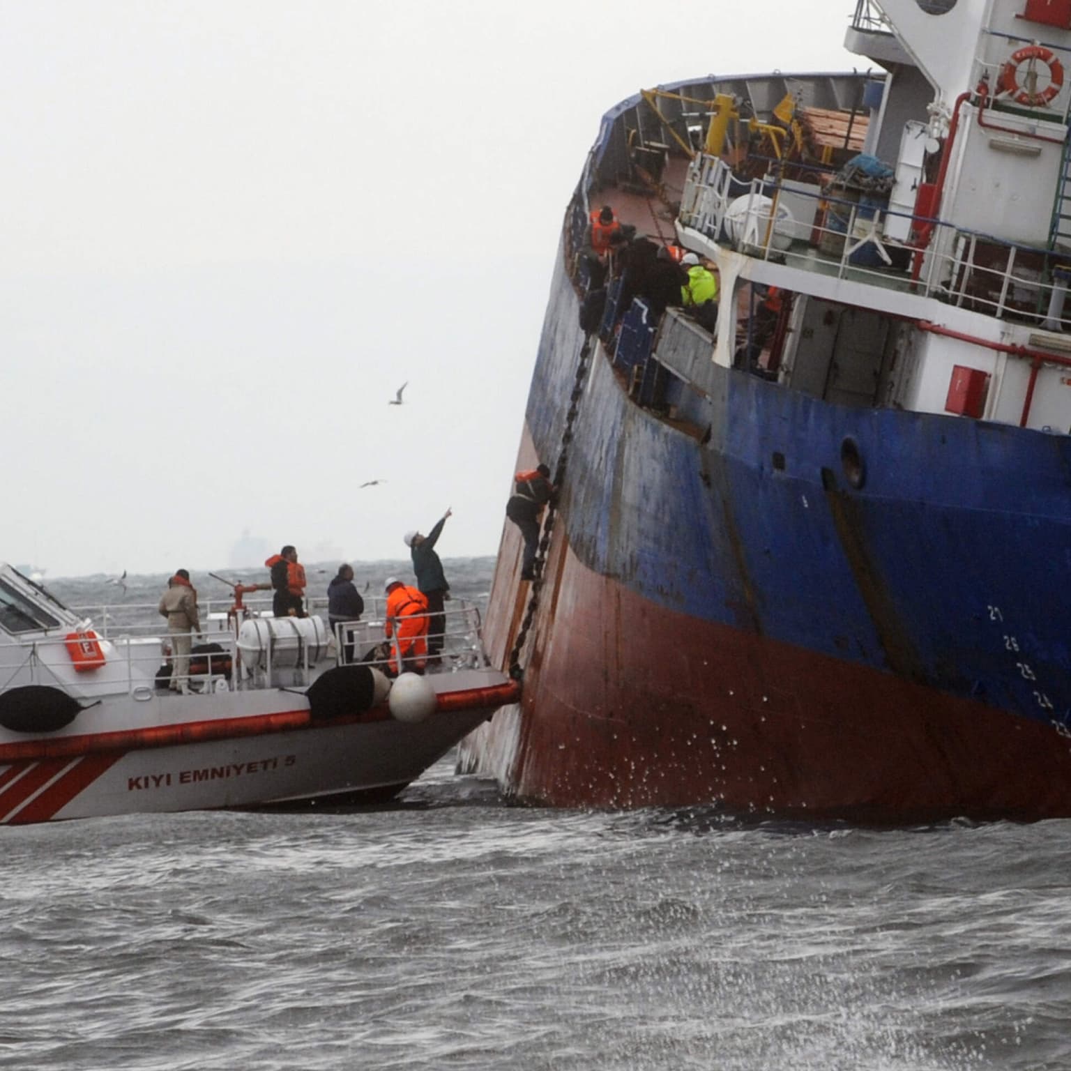 Rescues at sea, and how to make a fortune artwork