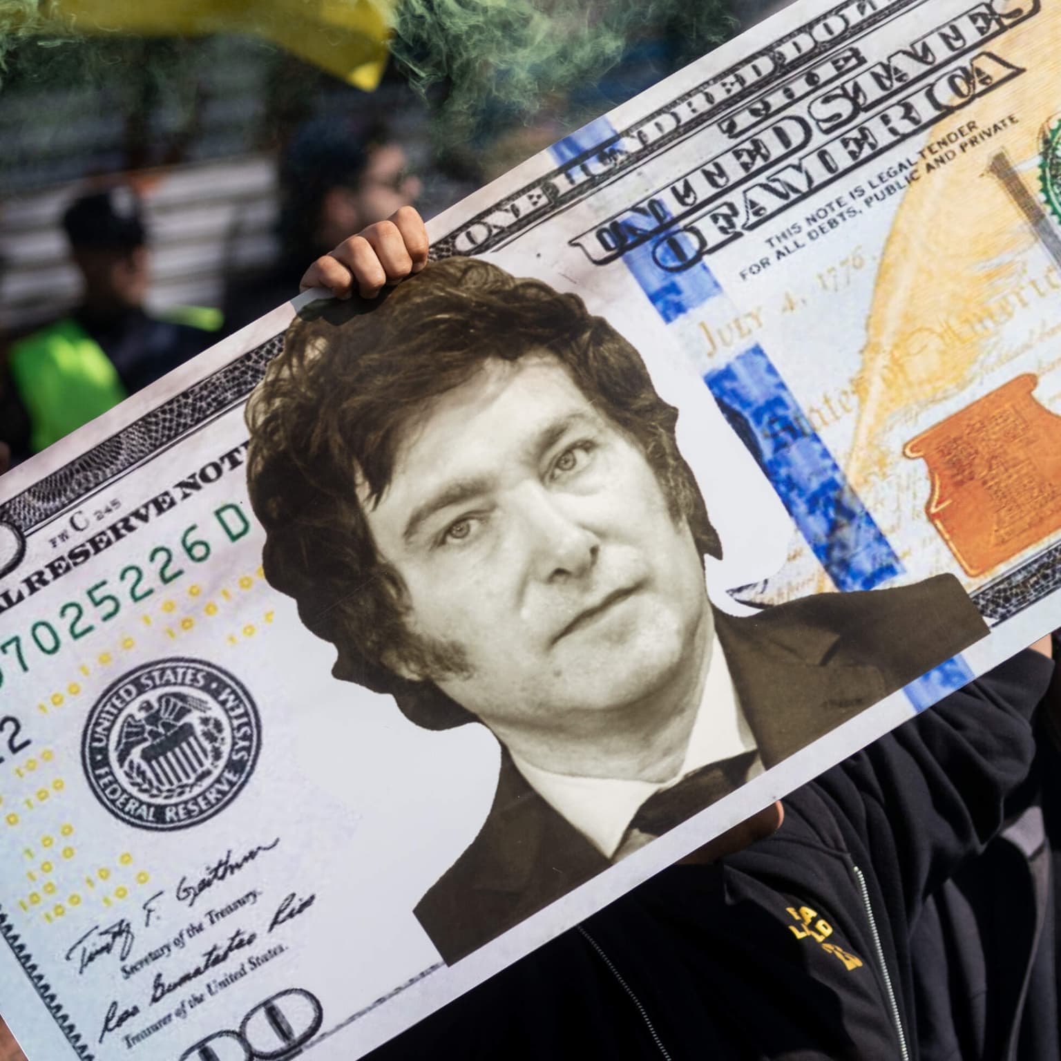 Dollarizing Argentina artwork