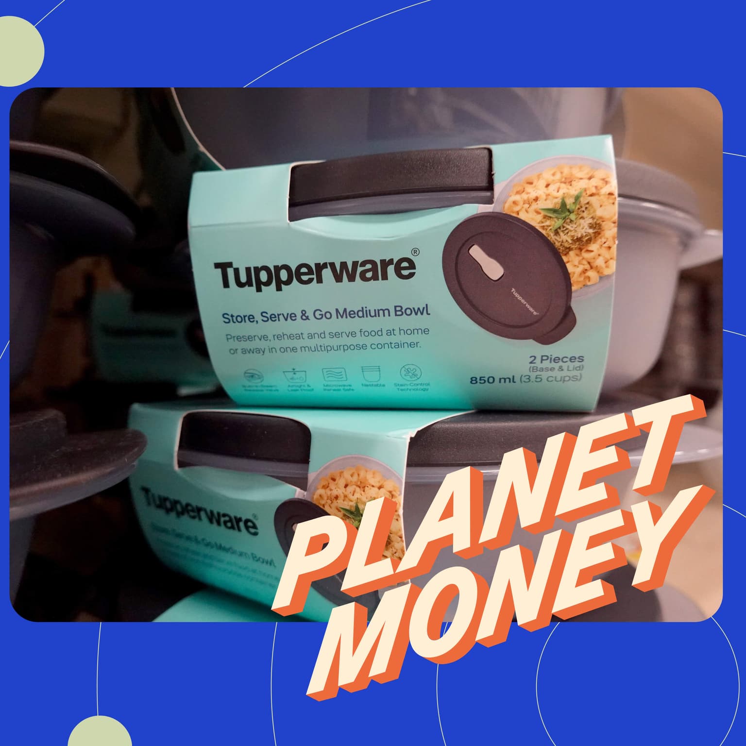 How Tupperware took over our homes, with Decoder Ring artwork