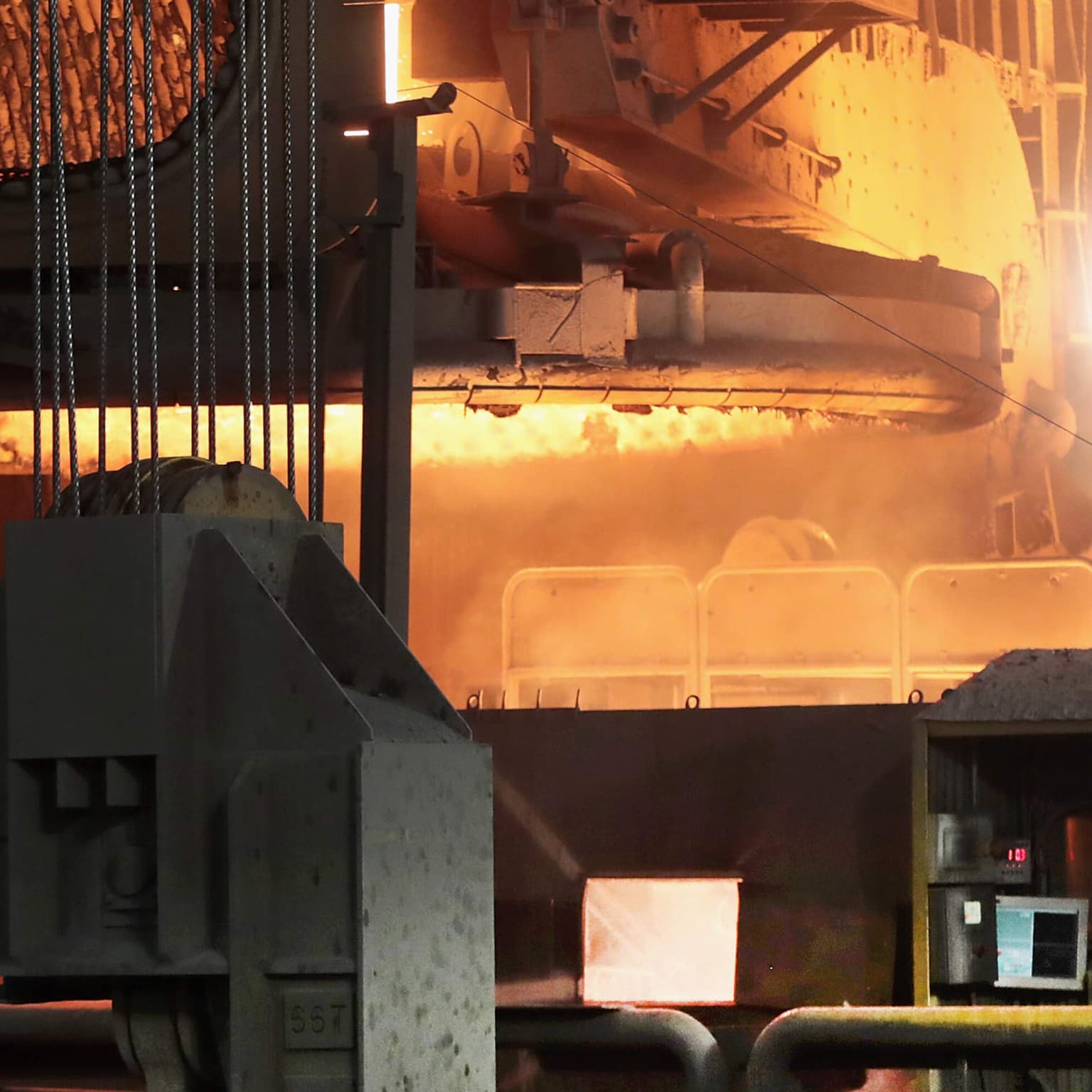 How Big Steel in the U.S. fell artwork